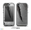 The Clawed Metal Sheet Skin for the iPhone 5c nüüd LifeProof Case