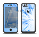 The Clear Blue HD Triangles Apple iPhone 6/6s Plus LifeProof Fre Case Skin Set