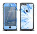 The Clear Blue HD Triangles Apple iPhone 6/6s LifeProof Fre Case Skin Set