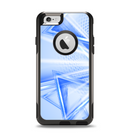 The Clear Blue HD Triangles Apple iPhone 6 Otterbox Commuter Case Skin Set