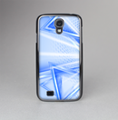 The Clear Blue HD Triangles Skin-Sert Case for the Samsung Galaxy S4