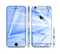 The Clear Blue HD Triangles Sectioned Skin Series for the Apple iPhone 6s