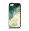 The Cloudy Abstract Green Nebula Apple iPhone 5-5s Otterbox Symmetry Case Skin Set