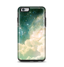 The Cloudy Abstract Green Nebula Apple iPhone 6 Plus Otterbox Symmetry Case Skin Set