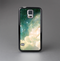 The Cloudy Abstract Green Nebula Skin-Sert Case for the Samsung Galaxy S5