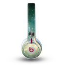 The Cloudy Grunge Green Universe Skin for the Beats by Dre Mixr Headphones