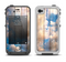 The Cloudy Wood Planks Apple iPhone 4-4s LifeProof Fre Case Skin Set