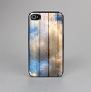 The Cloudy Wood Planks Skin-Sert for the Apple iPhone 4-4s Skin-Sert Case