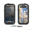 The Cloudy Wood Planks Skin For The Samsung Galaxy S3 LifeProof Case