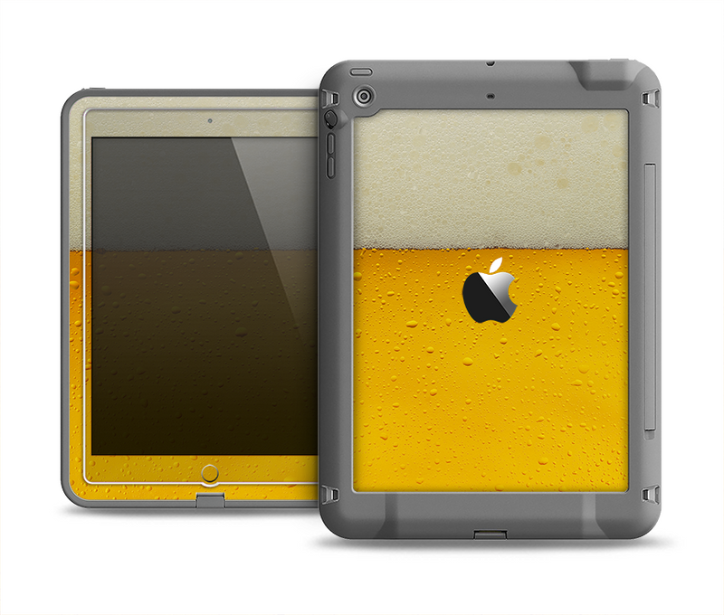 The Cold Beer Apple iPad Air LifeProof Fre Case Skin Set