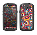 The Color Floral Sprout Samsung Galaxy S4 LifeProof Nuud Case Skin Set