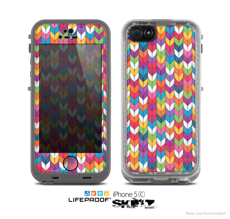 The Color Knitted Skin for the Apple iPhone 5c LifeProof Case