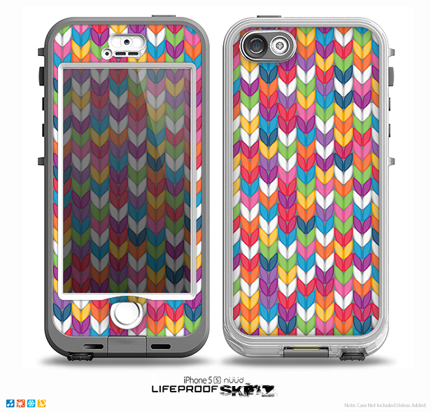 The Color Knitted Skin for the iPhone 5-5s NUUD LifeProof Case for the LifeProof Skin
