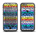 The Color Striped Vector Leopard Print Apple iPhone 6/6s LifeProof Fre Case Skin Set