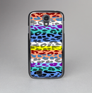 The Color Striped Vector Leopard Print Skin-Sert Case for the Samsung Galaxy S4