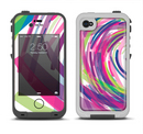 The Color Strokes Apple iPhone 4-4s LifeProof Fre Case Skin Set