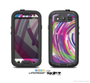 The Color Strokes Skin For The Samsung Galaxy S3 LifeProof Case