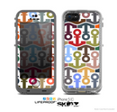 The Color Vector Anchor Collage Skin for the Apple iPhone 5c LifeProof Case