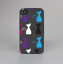 The Color Vector Cat Collage Skin-Sert for the Apple iPhone 4-4s Skin-Sert Case