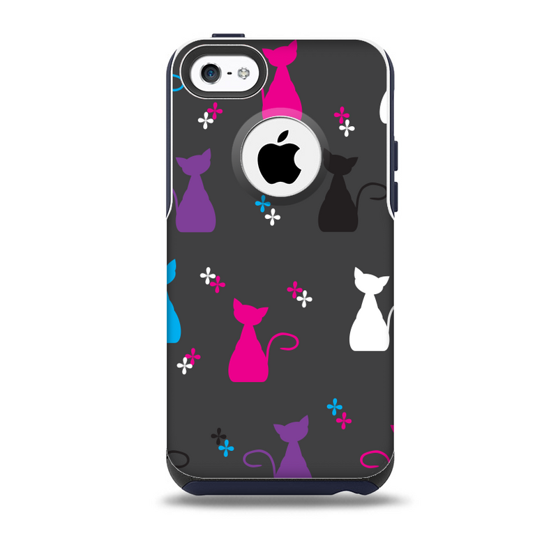The Color Vector Cats  Skin for the iPhone 5c OtterBox Commuter Case
