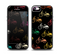 The Colored Vintage Bike Pattern On Black Skin Set for the iPhone 5-5s Skech Glow Case