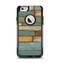 The Colored Vintage Solid Wood Planks Apple iPhone 6 Otterbox Commuter Case Skin Set