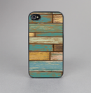 The Colored Vintage Solid Wood Planks Skin-Sert for the Apple iPhone 4-4s Skin-Sert Case