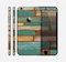 The Colored Vintage Solid Wood Planks Skin for the Apple iPhone 6 Plus