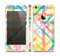 The Colorful Abstract Plaid Intersect Skin Set for the Apple iPhone 5s