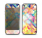 The Colorful Abstract Plaid Intersect Skin Set for the iPhone 5-5s Skech Glow Case
