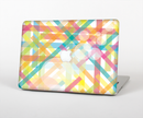 The Colorful Abstract Plaid Intersect Skin for the Apple MacBook Pro 15"