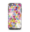 The Colorful Abstract Stacked Triangles Apple iPhone 6 Plus Otterbox Symmetry Case Skin Set