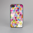 The Colorful Abstract Stacked Triangles Skin-Sert for the Apple iPhone 4-4s Skin-Sert Case