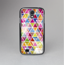 The Colorful Abstract Stacked Triangles Skin-Sert Case for the Samsung Galaxy S4