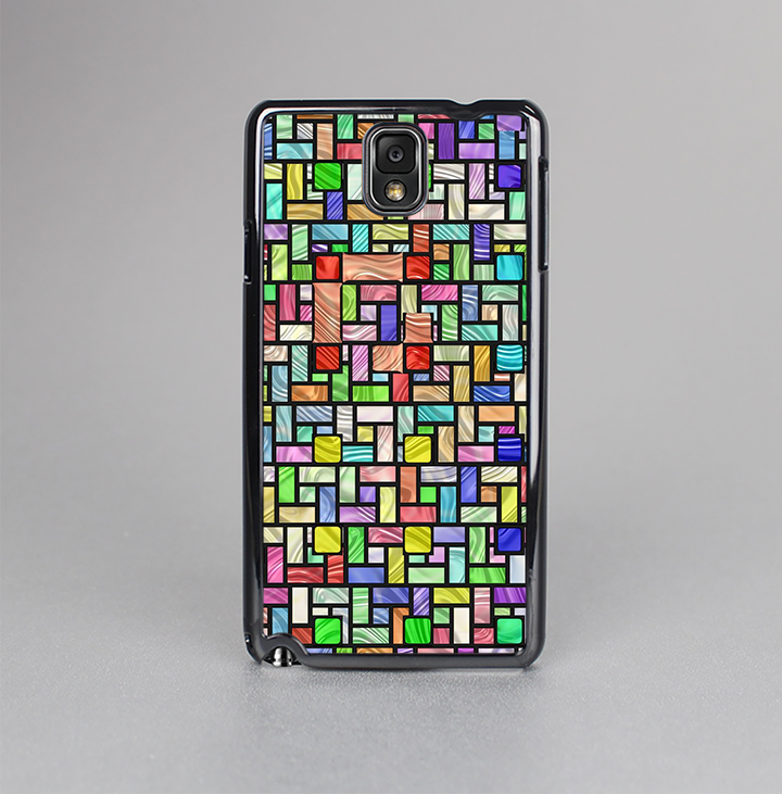 The Colorful Abstract Tiled Skin-Sert Case for the Samsung Galaxy Note 3