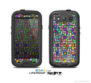 The Colorful Abstract Tiled Skin For The Samsung Galaxy S3 LifeProof Case
