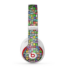 The Colorful Abstract Tiled Skin for the Beats by Dre Studio (2013+ Version) Headphones