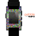 The Colorful Abstract Tiled Skin for the Pebble SmartWatch
