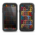 The Colorful Anchor Vector Collage Pattern Samsung Galaxy S4 LifeProof Nuud Case Skin Set