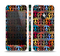 The Colorful Anchor Vector Collage Pattern Skin Set for the Apple iPhone 5