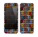 The Colorful Anchor Vector Collage Pattern Skin for the Apple iPhone 5s