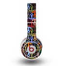 The Colorful Anchor Vector Collage Pattern Skin for the Original Beats by Dre Wireless Headphones