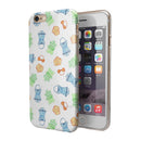 The Colorful Bathing Suit Pattern iPhone 6/6s or 6/6s Plus 2-Piece Hybrid INK-Fuzed Case