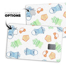 The Colorful Bathing Suit Pattern - Premium Protective Decal Skin-Kit for the Apple Credit Card