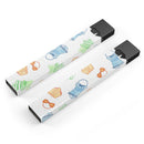 The Colorful Bathing Suit Pattern - Premium Decal Protective Skin-Wrap Sticker compatible with the Juul Labs vaping device