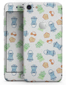 The Colorful Bathing Suit Pattern - Skin-kit for the iPhone 8 or 8 Plus