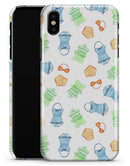 The Colorful Bathing Suit Pattern - iPhone X Clipit Case
