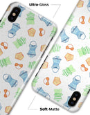 The Colorful Bathing Suit Pattern - iPhone X Clipit Case