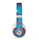 The Colorful Blue and Red Starfish Shapes Skin for the Beats by Dre Studio (2013+ Version) Headphones