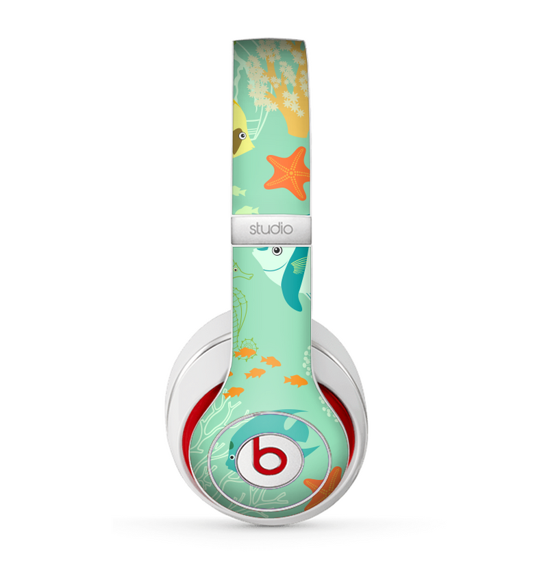 The Colorful Bright Saltwater Fish Skin for the Beats by Dre Studio (2013+ Version) Headphones
